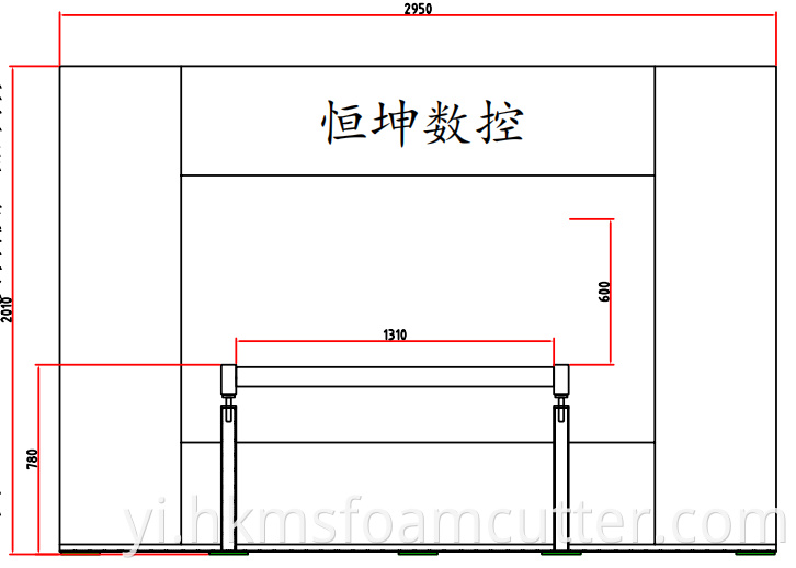 Vertical Blade Fast wire installtion Drawing